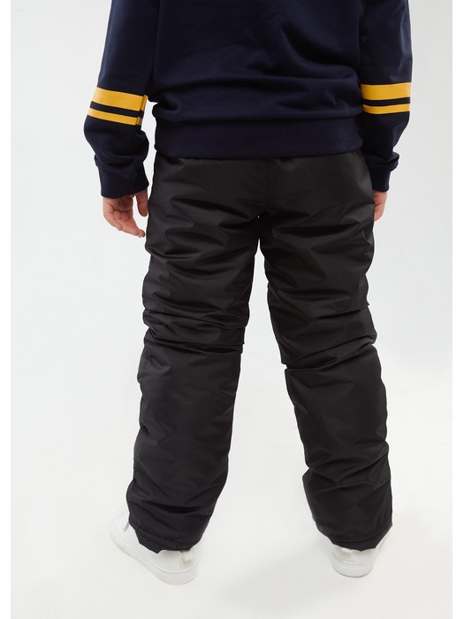 фото Подростковые утепленные осенние брюки KATRAN Young (дюспо, черный)