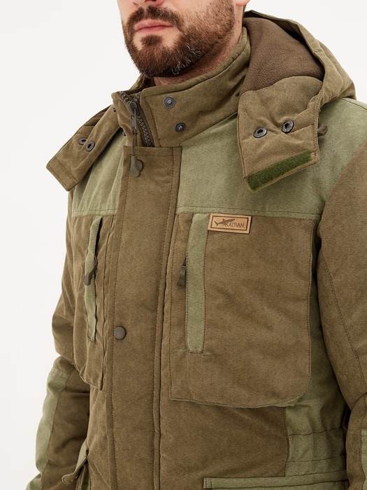 фото Куртка зимняя для охоты и рыбалки KATRAN Бекас -35° С (Финляндия, Хаки)