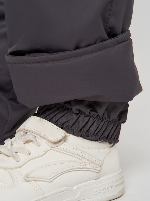 фото Зимние подростковые брюки для девочек KATRAN ДАФФИ (мембрана, графит)