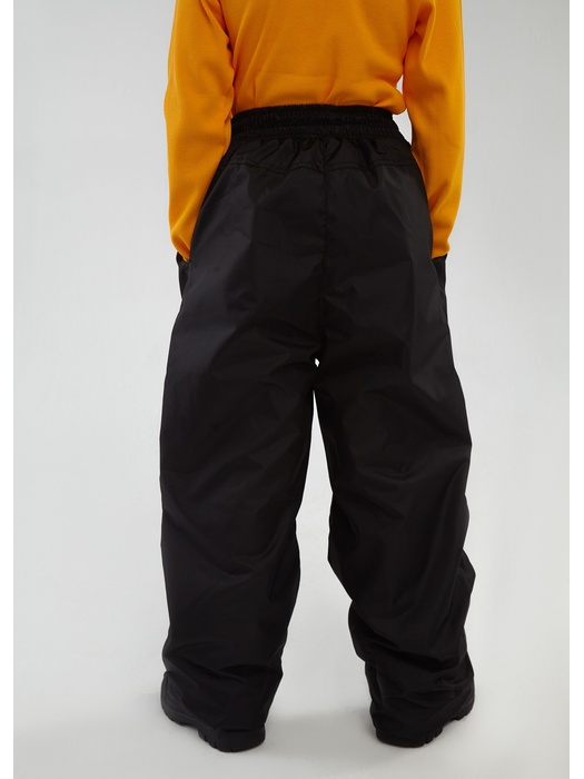 фото Подростковые утепленные осенние брюки KATRAN Young (дюспо, черный)