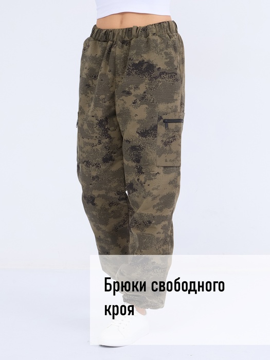 фото Женский антимоскитный костюм для охоты и рыбалки KATRAN Диана (рип-стоп, зеленый КМФ)