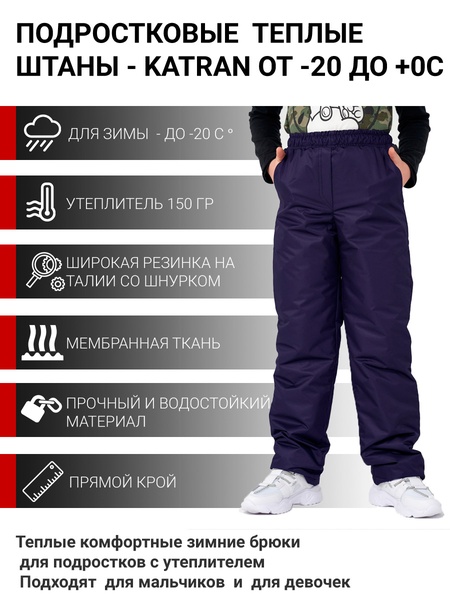 Купить зимние брюки мужские в интернет магазине азинский.рф