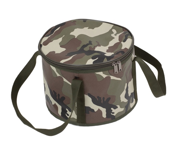 фото Ведро для замешивания прикормки KATRAN GEAR ВK-03K камуфляж (13л. с крышкой)