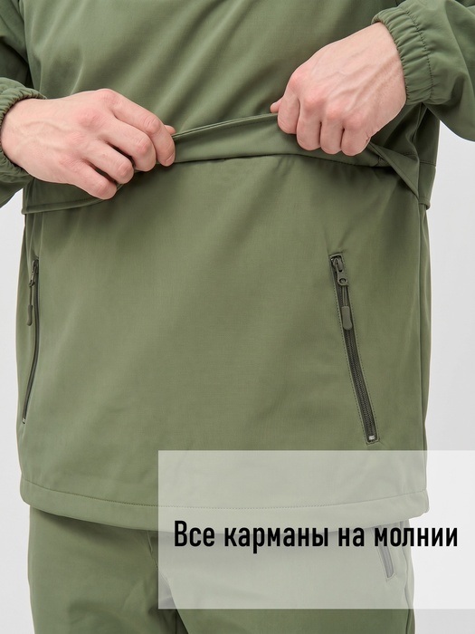 фото Женский противоэнцефалитный антимоскитный KATRAN Ива (Твил, Оливковый) NEW