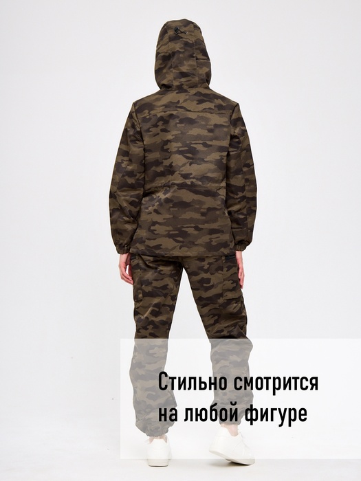 фото Женский антимоскитный костюм для охоты и рыбалки KATRAN ДИАНА (Смесовая, хаки КМФ)