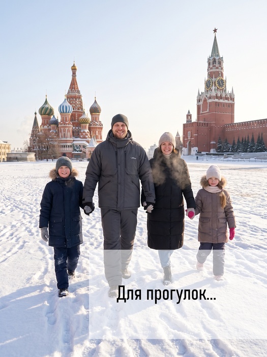 фото Зимний костюм для рыбалки KATRAN САХАЛИН -35°С (Таслан, серый)