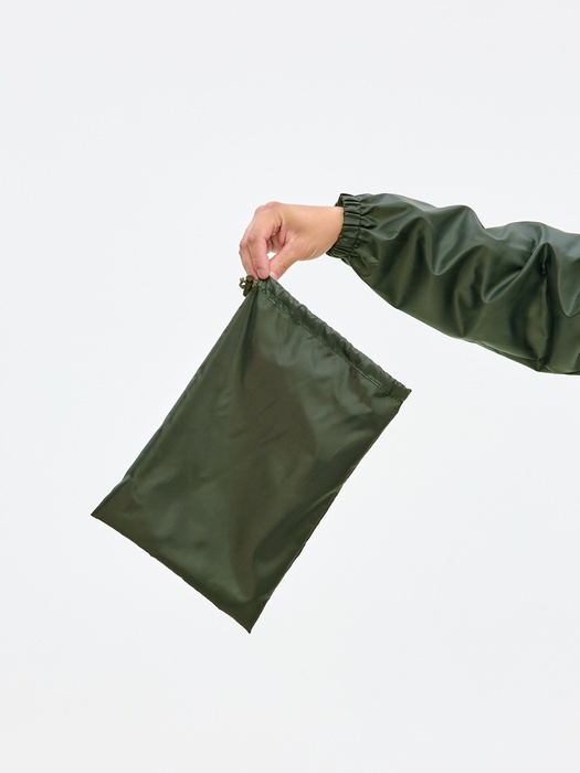 фото Дождевик женский пончо накидка KATRAN ГРОЗА (Оксфорд, хаки)