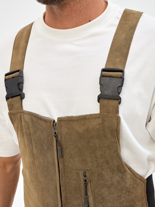 фото Зимний костюм для охоты и рыбалки KATRAN ШКВАЛ -35°С (Финляндия, хаки) полукомбинезон