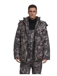 фото Зимняя куртка для охоты и рыбалки KATRAN БАРТ -35°С (Алова, Серый камуфляж)