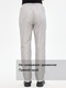 фото Женские утепленные брюки KATRAN Тундра подклад флис (ткань Константа, светло-серый)