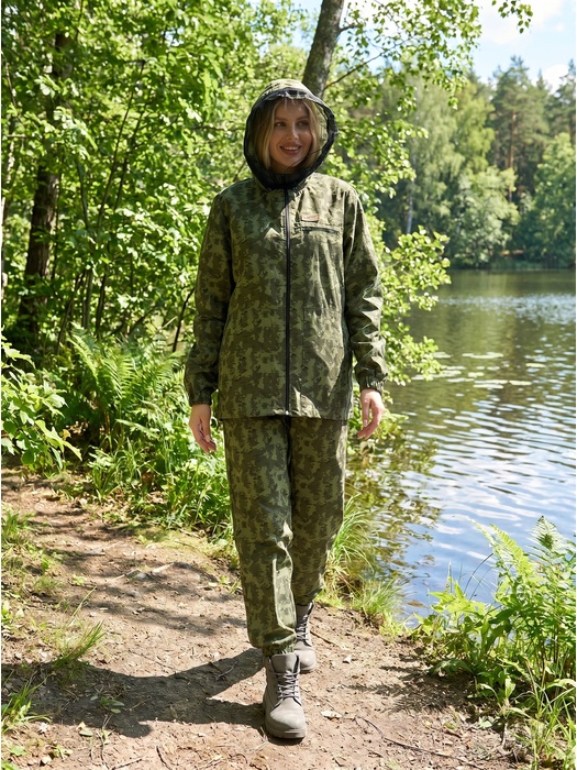 фото Женский антимоскитный костюм KATRAN АВРОРА (Сорочка, Мох)