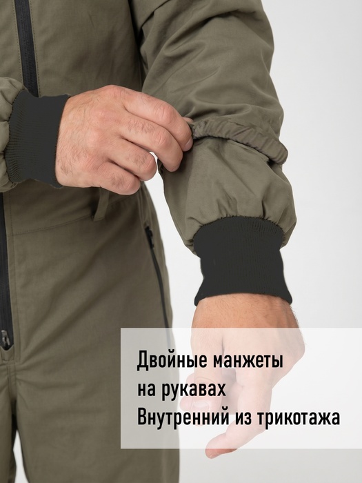 фото Комбинезон противоэнцефалитный KATRAN АНТИКЛЕЩ (смесовая, хаки)