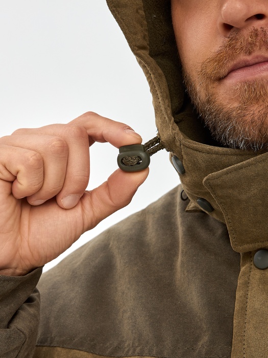 фото Зимний костюм для охоты и рыбалки KATRAN ШКВАЛ -35°С (Финляндия, хаки) полукомбинезон