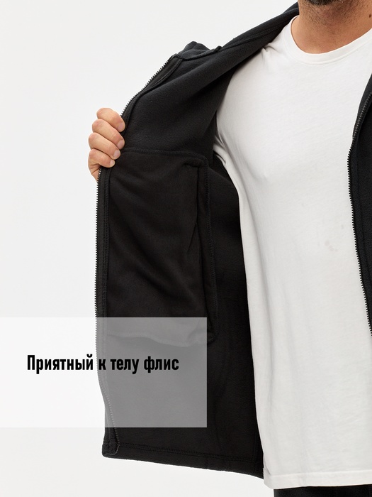 фото Флисовый костюм KATRAN Гриф (флис, черный)