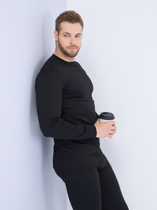 фото Термобельё спортивное влагоотводящее KATRAN ТРЕНТО (+10°С до - 20°С) чёрное