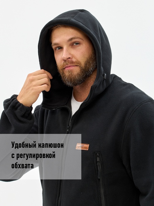 фото Флисовый костюм KATRAN Гриф (флис, черный)