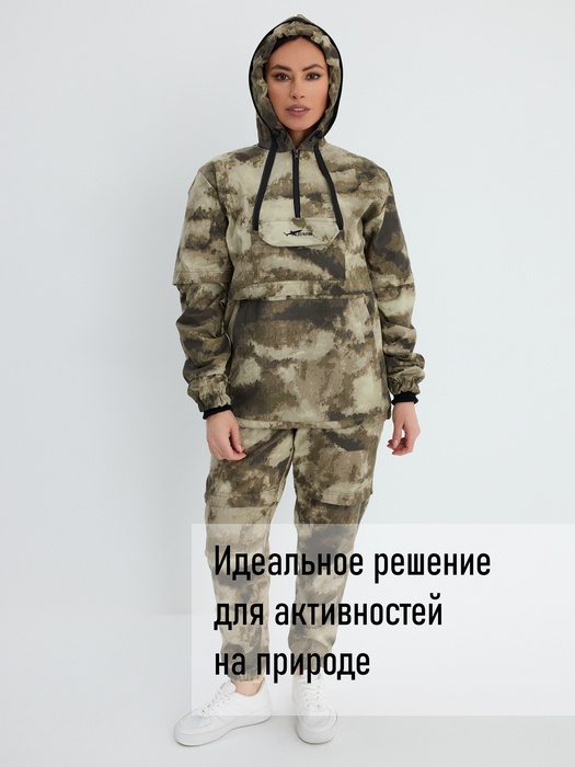 фото Костюм женский противоэнцефалитный антимоскитный KATRAN ТУНГУСКА (Твил, Мох)