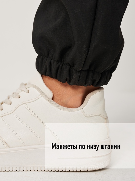 фото Комбинезон женский осенний для охоты и рыбалки KATRAN АМАЗОНКА (Софтшелл, черный)