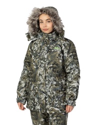 фото Куртка зимняя женская KATRAN СКАНДИ (Алова, Серые соты)