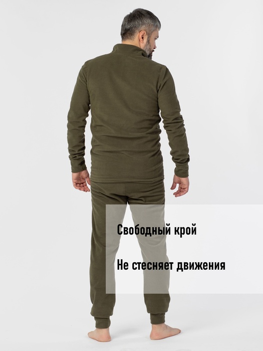 фото Термобельё флисовое KATRAN Форт (микрофлис, хаки)