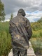 фото Костюм осенний для охоты и рыбалки с флисовым подкладом KATRAN Такин 0°C (полофлис, коричневые соты)