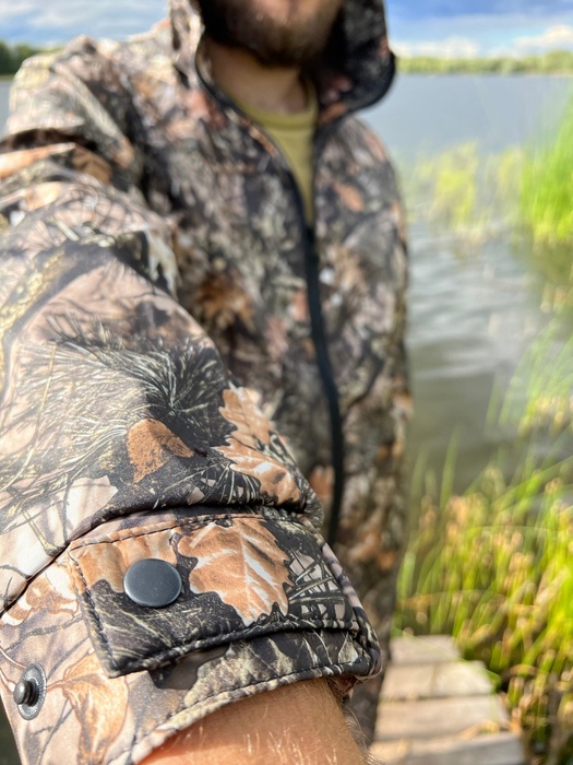 фото Осенний костюм для охоты и рыбалки KATRAN ДИНГО (полофлис, дубовый лес)