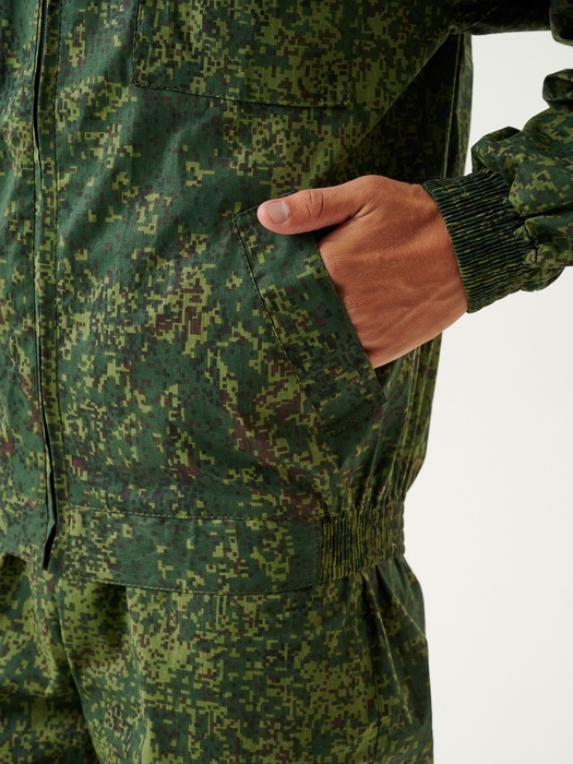 фото Куртка летняя антимоскитная KATRAN ДОН (Хлопок, зеленая цифра)