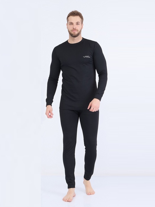 фото Термобельё спортивное влагоотводящее KATRAN ТРЕНТО (+10°С до - 20°С) чёрное