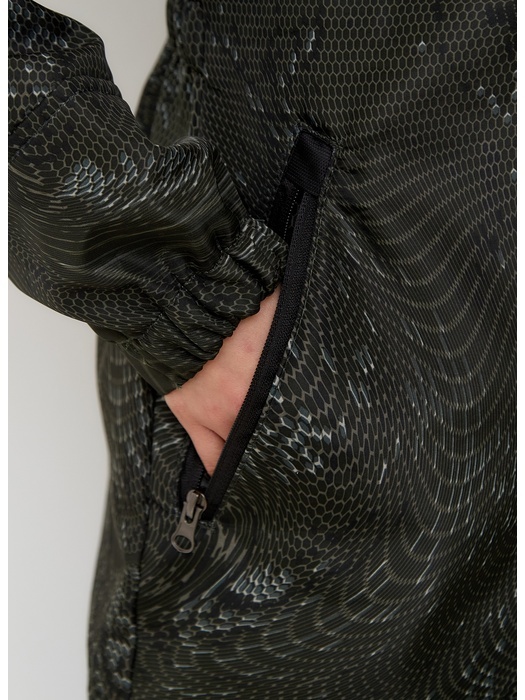 фото Куртка женская осенняя KATRAN КАМА (полофлис, коричневые соты)