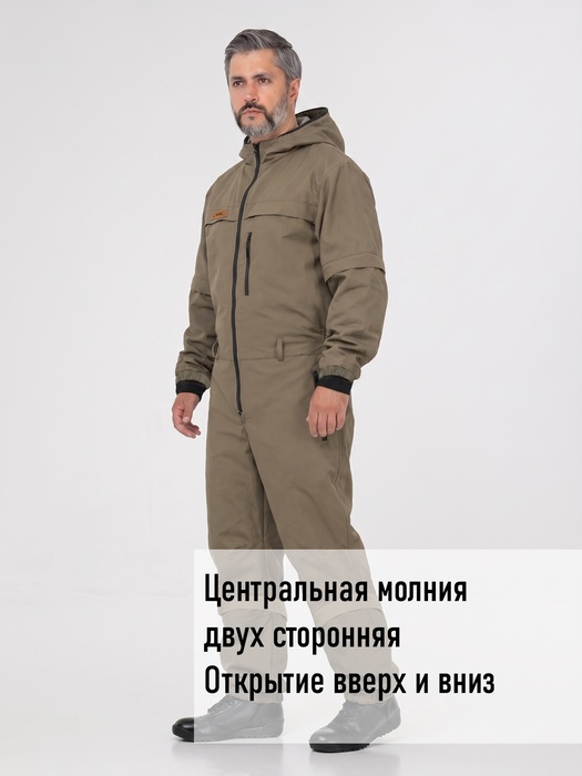фото Комбинезон противоэнцефалитный KATRAN АНТИКЛЕЩ (смесовая, хаки)