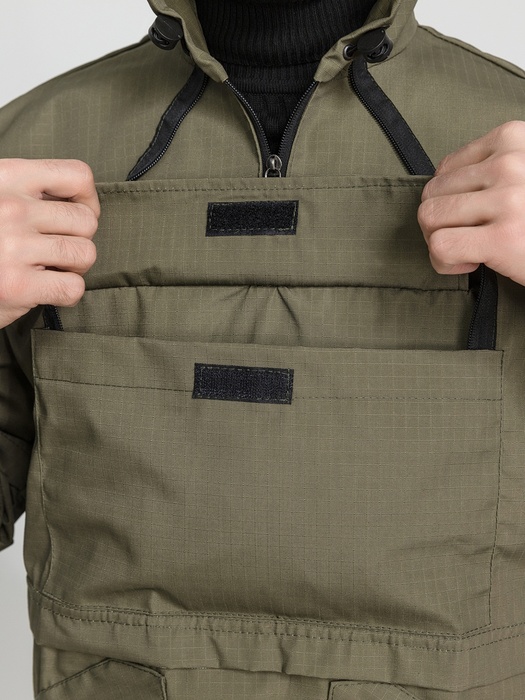 фото Женский противоэнцефалитный костюм KATRAN ЧАЙКА (Рип-стоп, хаки)