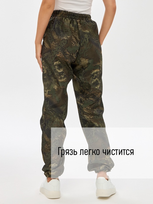 фото Костюм женский демисезонный для рыбалки и охоты подклад флис KATRAN РИЦА (полофлис, бурелом)