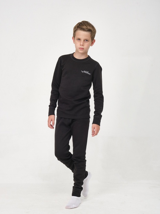 фото Детское шерстяное термобельё KATRAN УМКА (+5°С до - 30°С) черное