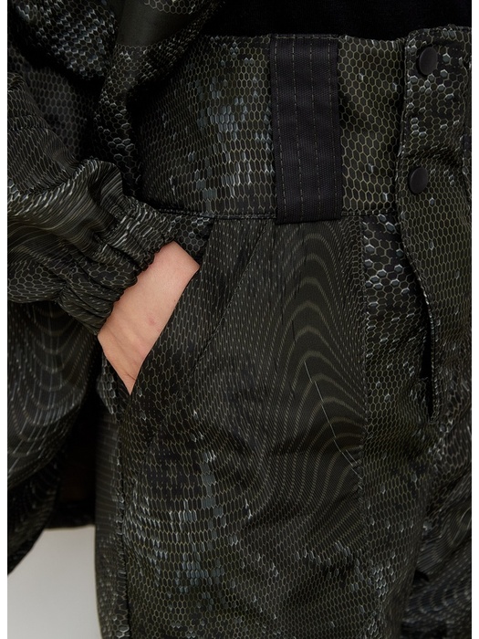 фото Штаны демисезонные с флисовым подкладом KATRAN КАМА (полофлис, коричневые соты)