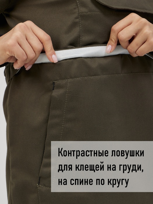 фото Костюм женский противоэнцефалитный антимоскитный KATRAN ТУНГУСКА (Твил, Мох)
