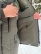 фото Зимний костюм для охоты и рыбалки KATRAN СЕВЕР -35°С (исландия, хаки) полукомбинезон