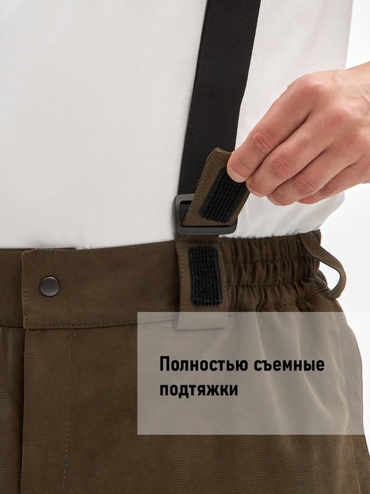 фото Костюм демисезонный мембранный для охоты и рыбалки KATRAN Таргет -10 (Исландия, хаки)