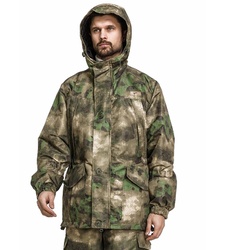 фото Куртка демисезонная для охоты и рыбалки KATRAN ГОРКА 5 (Таслан, зеленый КМФ)