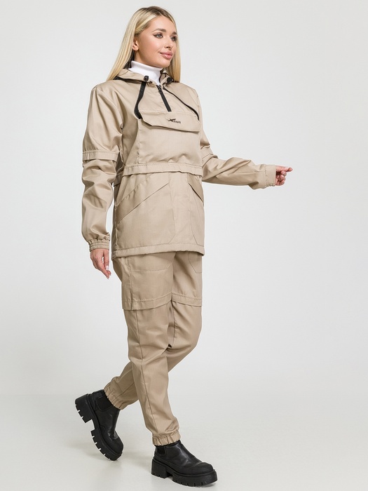 фото Женский противоэнцефалитный костюм KATRAN АМУР (Твил, Бежевый)