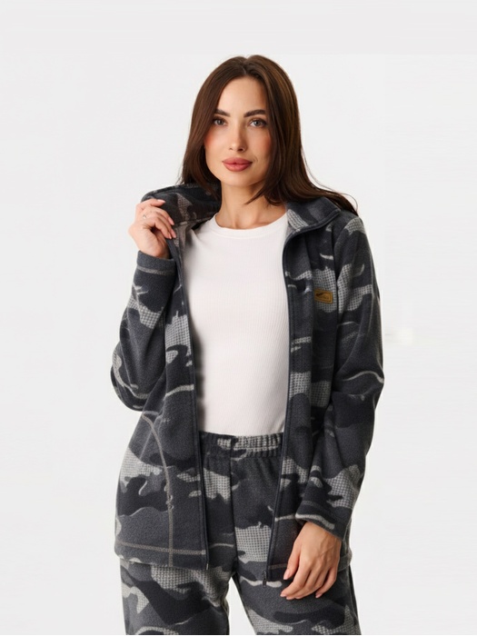 фото Костюм флисовый женский KATRAN ИСКРА (флис, серый КМФ)