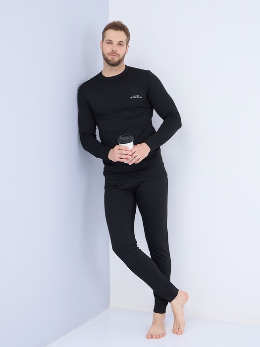 фото Термобельё спортивное влагоотводящее KATRAN ТРЕНТО (+10°С до - 20°С) чёрное