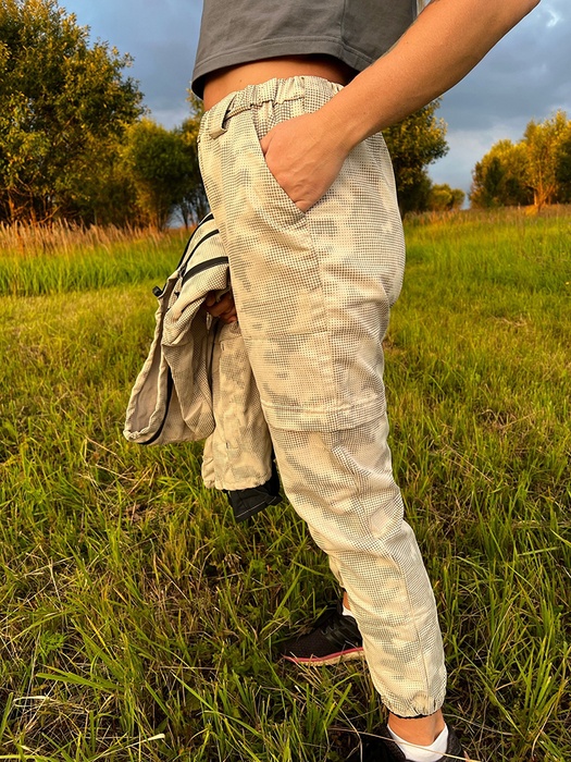 фото Женский костюм противоэнцефалитный антимоскитный KATRAN ЯСТРЕБ (Твил, бежевый КМФ)
