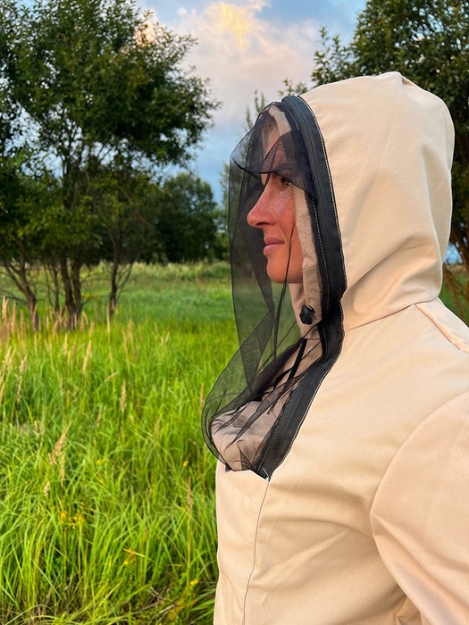 фото Женский костюм противоэнцефалитный антимоскитный KATRAN СЕЛИГЕР (Твил, бежевый)