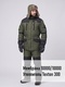 фото Зимний костюм для рыбалки KATRAN АЙСБЕРГ -35°С (Таслан, хаки) полукомбинезон