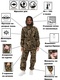 фото Женский антимоскитный костюм для охоты и рыбалки KATRAN ТАЙГА (Рип-стоп, хаки КМФ)