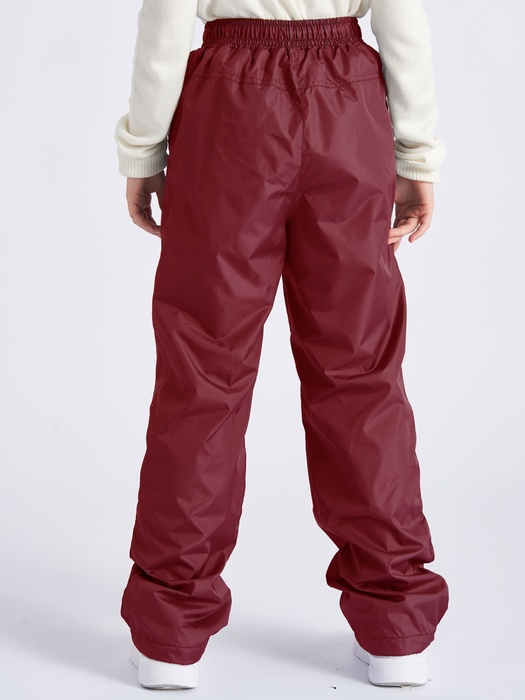 фото Подростковые утепленные осенние брюки для девочек KATRAN Young (дюспо, бордовый)